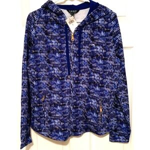 Ralph Lauren Womens SU20 1 Blue MU Jacket Sz L NWT $110